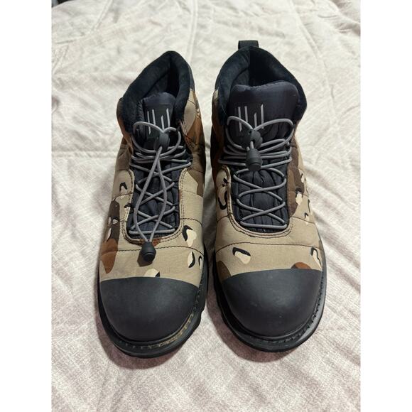 Holden Apres Ski Boots Camo Waterproof Winter Womens Sz 9 Brown Black MSRP $120 - Picture 5 of 11